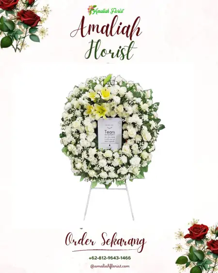 Krans Bunga Duka Kohod